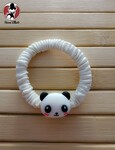 elastique panda blanc