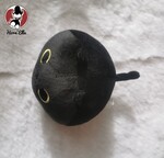 peluche chat kawai noir